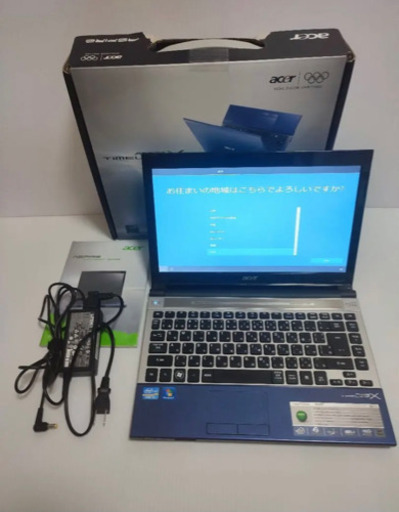 acer Aspire 3830T A54D  i5 2430 2.4GHz/2コア/4スレッド