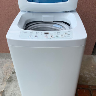 全自動洗濯機 ハイアール Haier JW-K42M 2020年製 4.2kg 掃除済み 動作