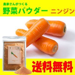 【ネット決済・配送可】【送料無料】野菜パウダー ニンジン　50g