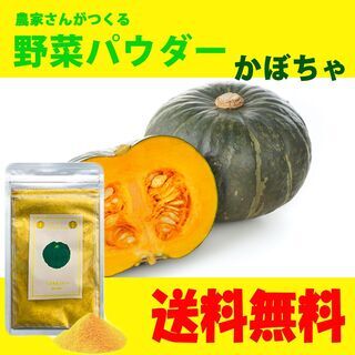 【ネット決済・配送可】【送料無料】野菜パウダー　カボチャ　50g