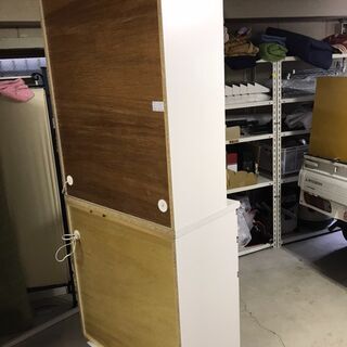 値下げ　美品　高級　ブランド　食器棚　キッチンキャビネット　古賀家具　No.50