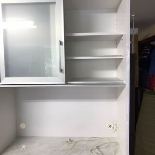 値下げ　美品　高級　ブランド　食器棚　キッチンキャビネット　古賀家具　No.50