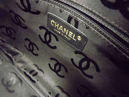 シャネル CHANEL ビンテージ ワイルドステッチトートバッグ カーフスキン 黒 札幌 西岡店