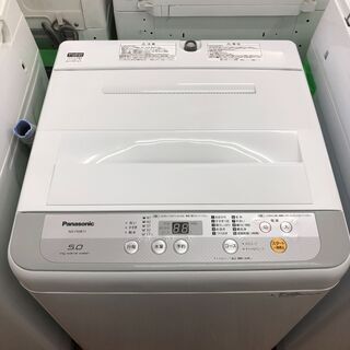 【リサイクルショップどりーむ天保山店】3141【期間限定30％OFF対象品】　洗濯機　Panasonic　パナソニック　NA-F50B11　洗濯容量5.0Kg　2018年製　中古品 リサイクルショップどりーむ天保山店】3141【期間限定30％OFF対象品】 洗濯