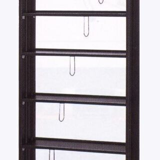 【引取のみ】【新品】スチール本棚・クールラック　Ｈ１８００
