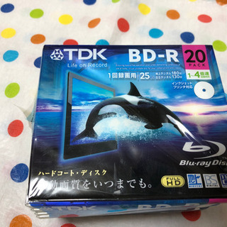 TDK BD-R⭐︎ブルーレイディスク未使用20枚