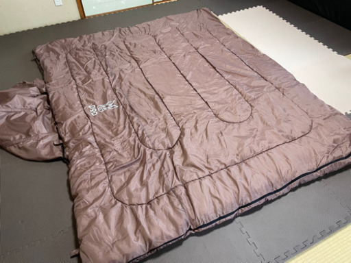 キャンセルの為、値下げ！！（キャンプ）DOD寝袋：シュラフ家族4人用！