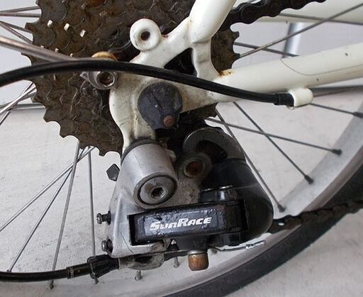 ビアンキ Merlo ミニベロ 20インチ 白 7速 Bianchi メルロー sunRACE 自転車 ホワイト レトロ風 札幌市東区 新道東店