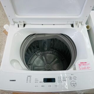 🔶TWINBIRD(ツインバード) 5.5ｋｇ洗濯機 🔸定価￥32.800 🔸2019年  ＷＭ－ＥＣ55🔶