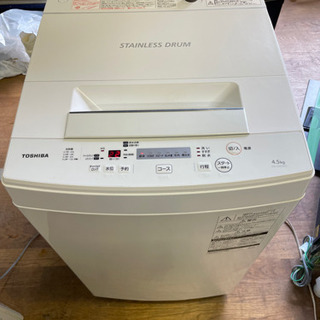 s0705-1 TOSHIBA 電気洗濯機　AW-45M5 4....