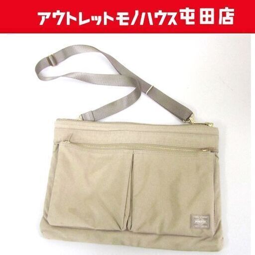 PORTER ショルダーバッグ カーキ色系 吉田カバン ポーター 札幌市