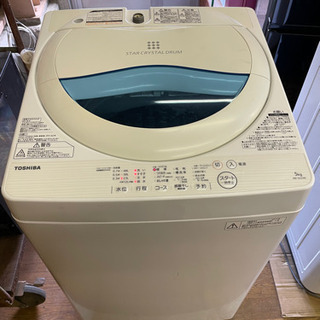 s0705-3 TOSHIBA 電気洗濯機　AW-5G5 5kg...