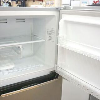 ☆2ドア 冷蔵庫 227L 2018年製 ハイセンス HR-B2301 2ドア グレー 右開き