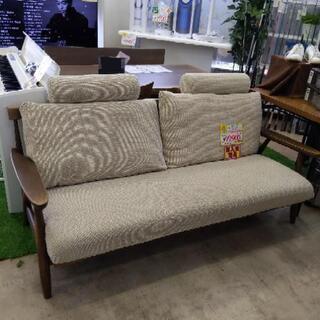 【✨老舗メーカー✨】　ナガノインテリア　2ｐワイドソファ　3ｐソファ　