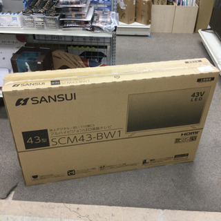 新品未使用 液晶テレビ SANSUI 43インチ2017年製 SCM43-BW1 新品未使用 液晶テレビ SANSUI 43インチ2017年製 SCM43-BW1