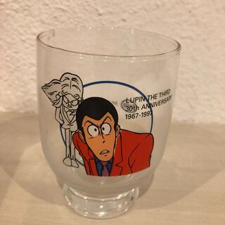 ルパン三世　30周年記念グラス　汚れ有　管RKJ0448