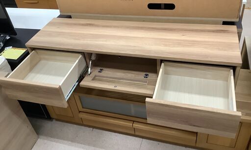 シギヤマ家具 テレビボード ロータイプ 木目 CROSS TIME CW OAK 140TVB【ユーズドユーズ名古屋天白店】 J910