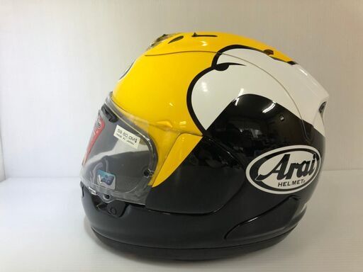 Arai HELMET★R75 SHARP Racing Helmet②★RX-7X ロバーツ★イエロー★59-60 Arai HELMET☆R75 SHARP Racing Helmet②☆RX-7X ロバーツ☆イエロー