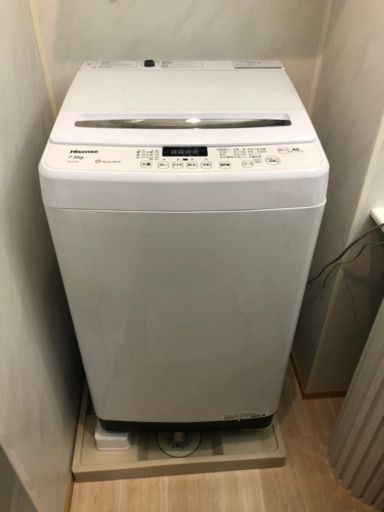 hisense 洗濯機　2018年製　7.5k