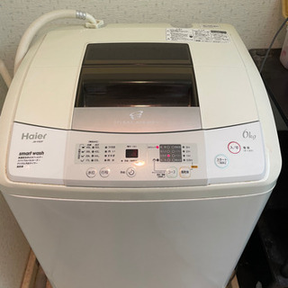 Haier JW-K60F 洗濯機　2014年製　0円