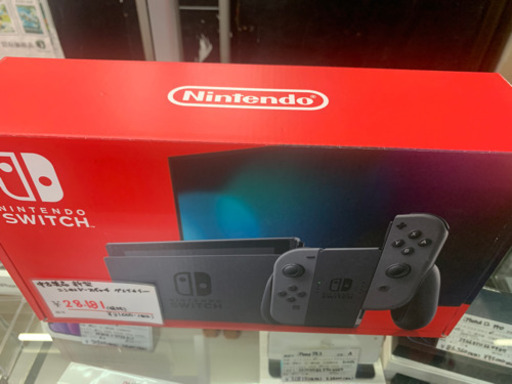 中古 美品 新型 ニンテンドースイッチ グレーカラー 2021/07/05