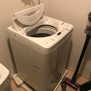 【ネット決済】SHARP 全自動洗濯機　5.5kg 2020年製