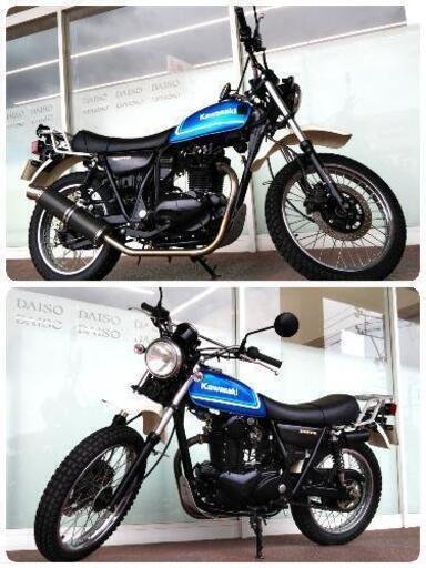 ☆浜松発☆Kawasaki 250TR 距離7849km カスタム カーボンマフラー