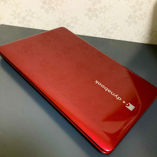 no10 美品 艶レッド オフィス付き ノートPC