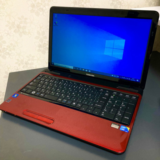 no10 美品 艶レッド オフィス付き ノートPC