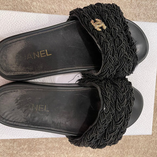 【ネット決済・配送可】Chanel スリッパー　サイズ37