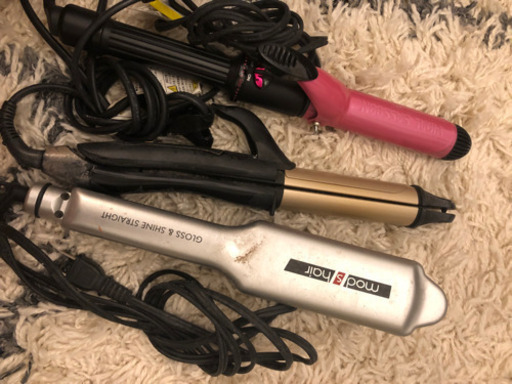 【SALONIA】【modshair】ヘアアイロン　コテ 3点セット