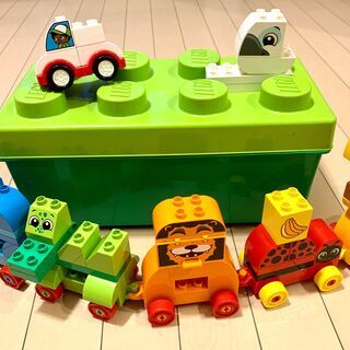 【おもちゃ】レゴ(LEGO) デュプロ みどりのコンテナデラック...
