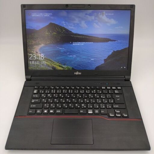 富士通　高性能第4世代Core i7搭載 メモリ8G　高速SSD256G　CD/DVD読み書き Wifi対応　最新Windows10搭載　代引き可能