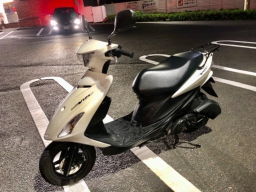 【交換・下取可】 アドレス V125S 人気のパールホワイト‼️ 言わずと知れた通勤特急 キビキビ走ります‼️ 安心のフルノーマル車両 通勤・通学やセカンドバイク、流行りのuberにも⁉️ 超格安 必見✨ 綺麗な車両です　この機会に格安にて‼️