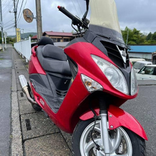 ★支払い総額 4.8万円★ SYM RV125i  機関良好♪ 車格大きい125！ 通勤通学にオススメ♪ 走行テスト済み 関東圏内即日配送可能です！ ☆お支払総額4.8万円☆ SYM RV125i 社外マフラー！ハンドル！ ちょい