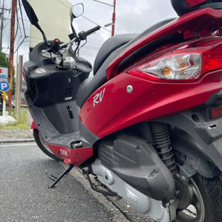 ☆お支払総額4.8万円☆ SYM RV125i 社外マフラー！ハンドル！ ちょい