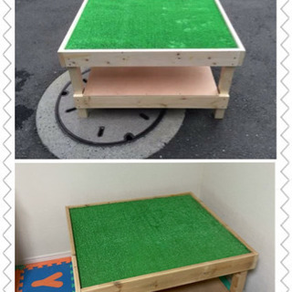 至急！中古シルバニアファミリー　プレイテーブル　激レア　自作　おもちゃ　子供　