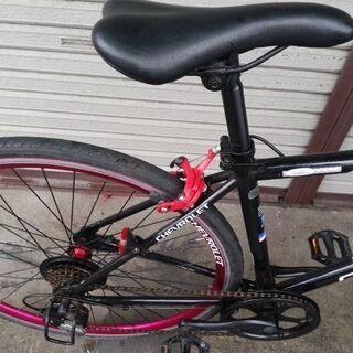 クロスバイク シボレー CORVETTE Z06 6段変速 ブラック 配送無料