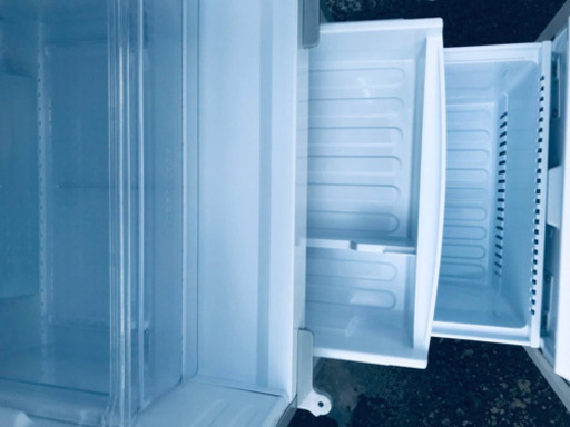 ①1730番 シャープ✨ノンフロン冷凍冷蔵庫✨SJ-PD14W-S‼️