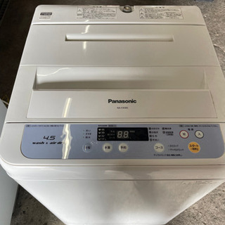 値下げPanasonic 洗濯機　4.5k 13年製