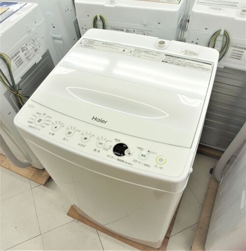 未使用品　ハイアール　4.5kg洗濯機　JW-E45CE（W）　210610