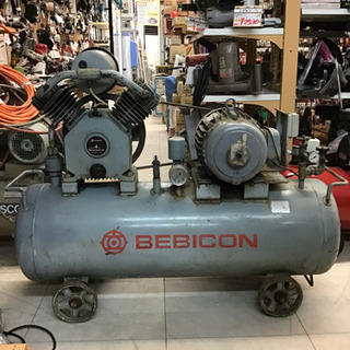 【中古】HITACHI  コンプレッサー  BP-10TE 