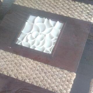 ウォーターヒヤシンス6人掛けダイニングセット