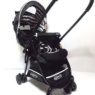 ○○対面 ハイシート フットカバー付き！ (GRACO) ベビーカー 