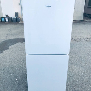③✨2018年製✨1524番 haier✨冷凍冷蔵庫✨JR-GNF148E‼️