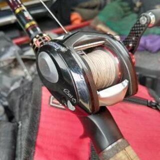 ラスト出品です一万円値下げしました‼️　アブガルシアレボビッグシューターカスタムとアブガルシアワールドモンスター雷魚