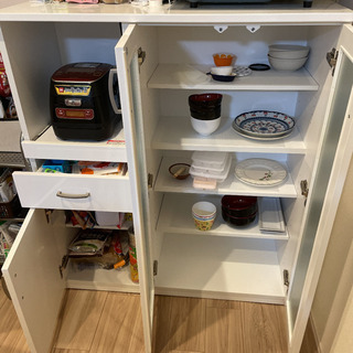 ニトリ　食器棚　キッチンボード