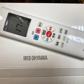 ⑨アイリスオーヤマ ルームエアコン 6畳 2018年製 IRR-2218C【C11-706】