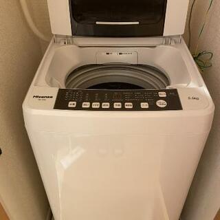 【ネット決済】Hisense 洗濯機 5.5kg 東京都文京区