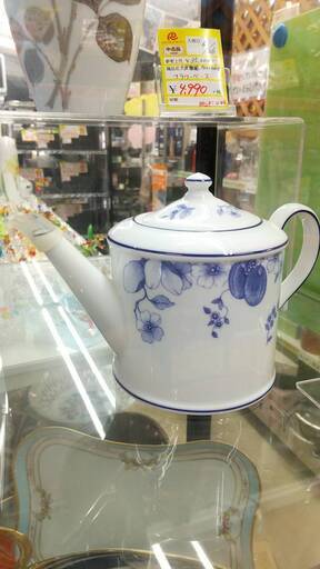 廃番品 ウェッジウッド ティーポット ブループラム WEDGEWOOD